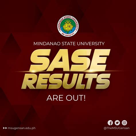 msu iit sase result 2019|Update on MSU.